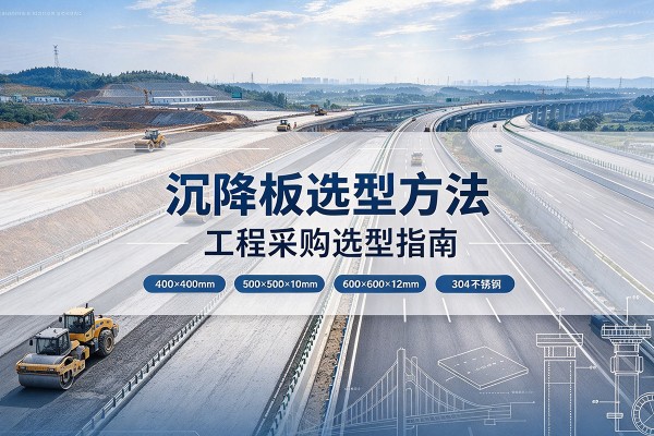 固安沉降板选择方法