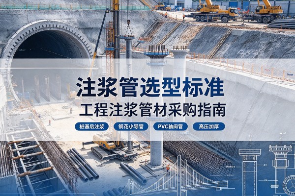 固安注浆管选型标准