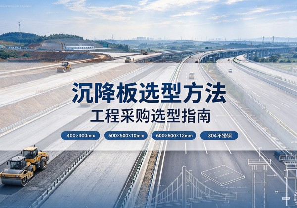固安沉降板选择方法